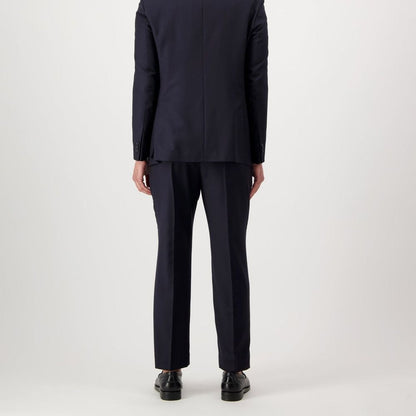 Autore Blue Wool Dress Pants