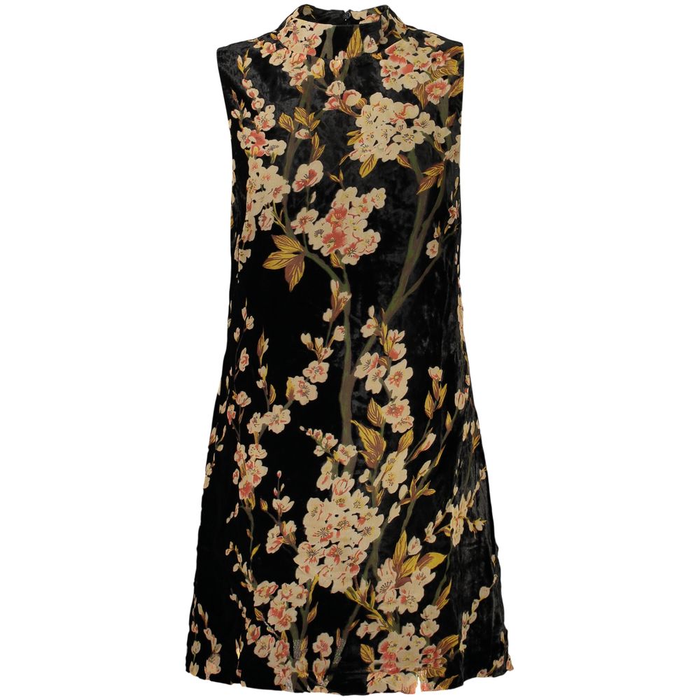 Desigual Black Viscose Women Dress