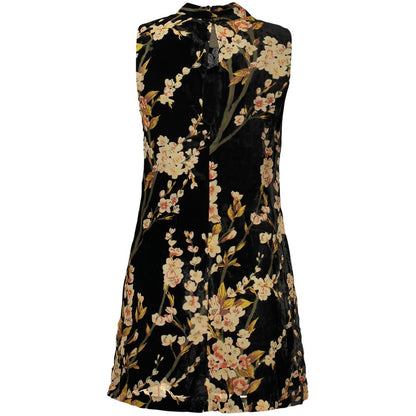 Desigual Black Viscose Women Dress
