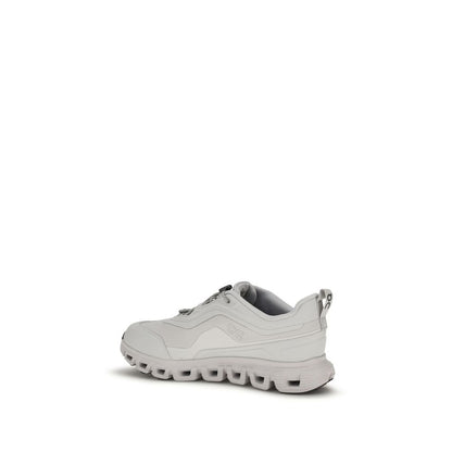 ON White Polyester Athletic Sneakers