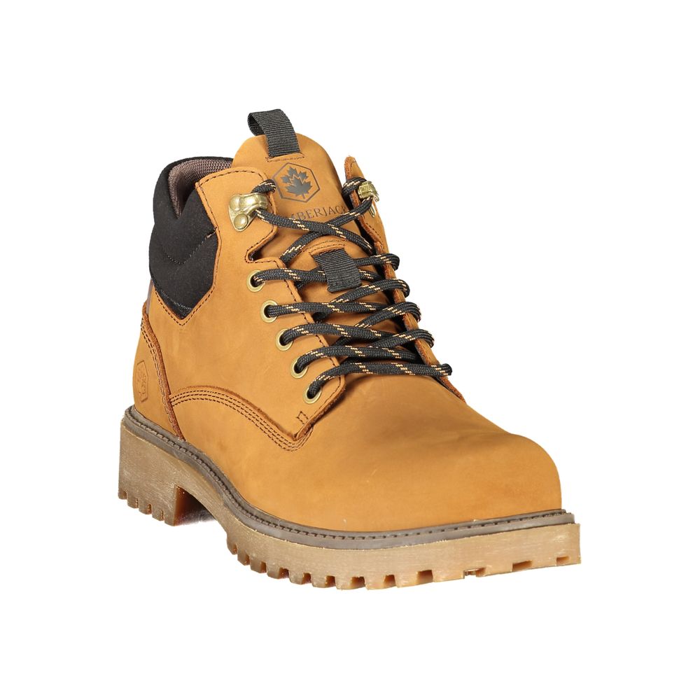 Lumberjack Brown Leather Men's Sneaker