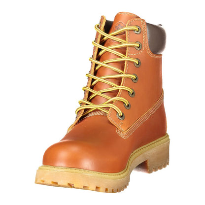 Lumberjack Brown Leather Men's Sneaker