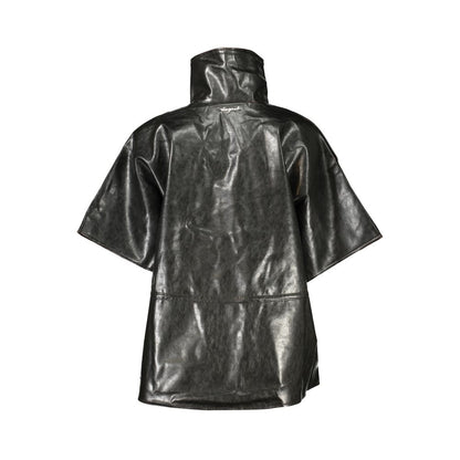Desigual Black Polyurethane Women Sweater