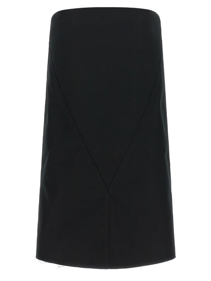 Rick Owens Black Polyester Short Dress
