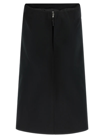 Rick Owens Black Polyester Short Dress