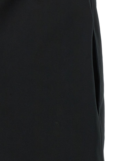 Rick Owens Black Polyester Short Dress