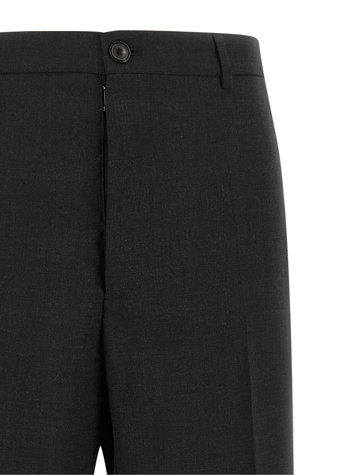 Maison Margiela Gray Wool Dress Pants