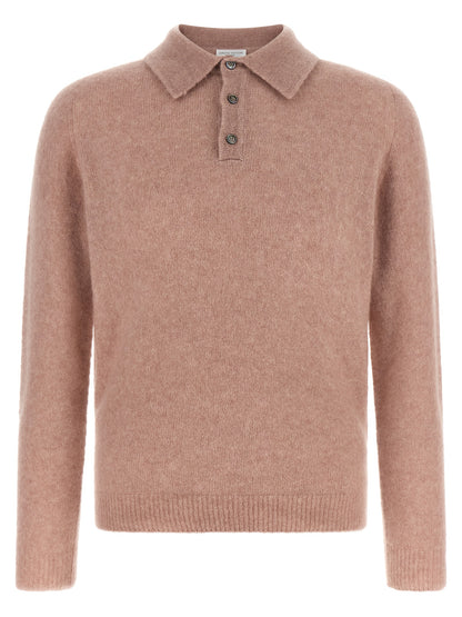 Roberto Collina Multicolor Cashmere Polo Shirt