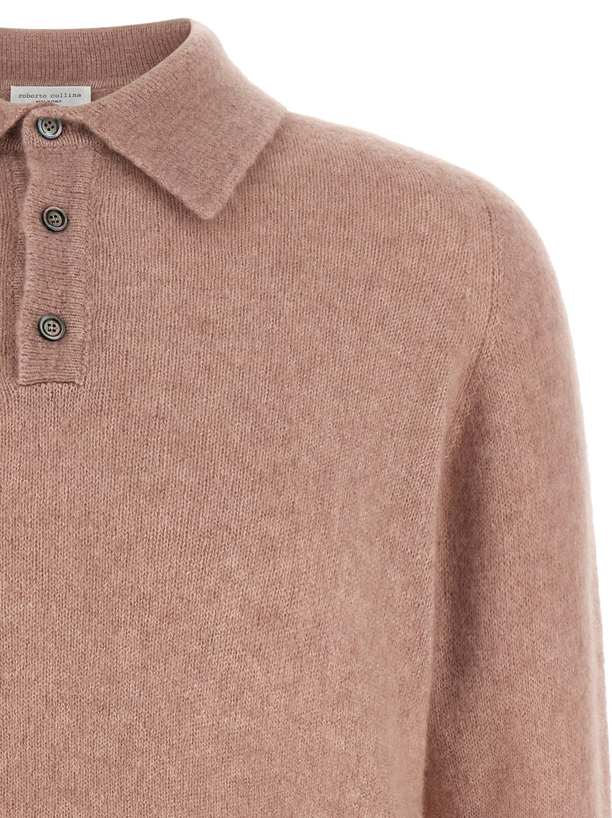 Roberto Collina Multicolor Cashmere Polo Shirt