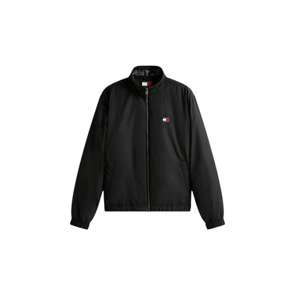 Tommy Hilfiger Jeans Black Recycled Polyester Bomber