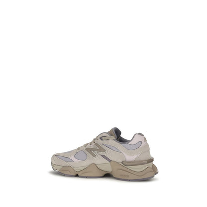 New Balance Beige Polyamide Athletic Sneakers