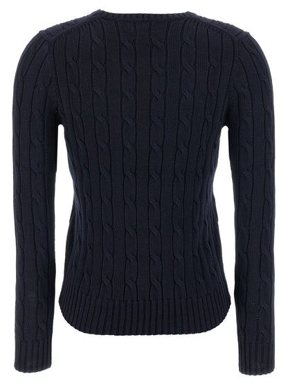 Polo Ralph Lauren Blue Cotton Cardigan