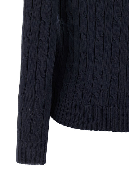 Polo Ralph Lauren Blue Cotton Cardigan