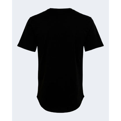 T-Shirt by Only & Sons for men in cotton black features a plush silhouette, showcasing a sophisticated and for a truly plush finish.