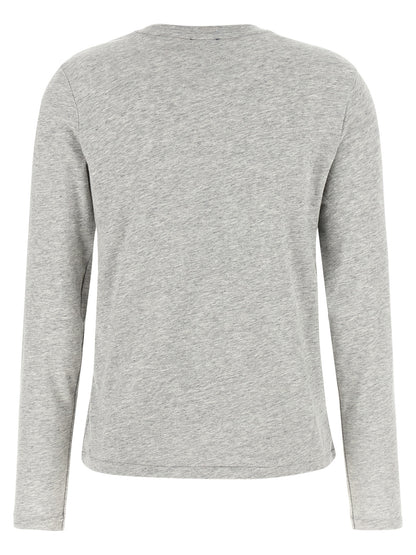 Polo Ralph Lauren Gray Cotton Long Sleeve T-Shirt