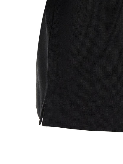ZEGNA Black Cotton Polo Shirt