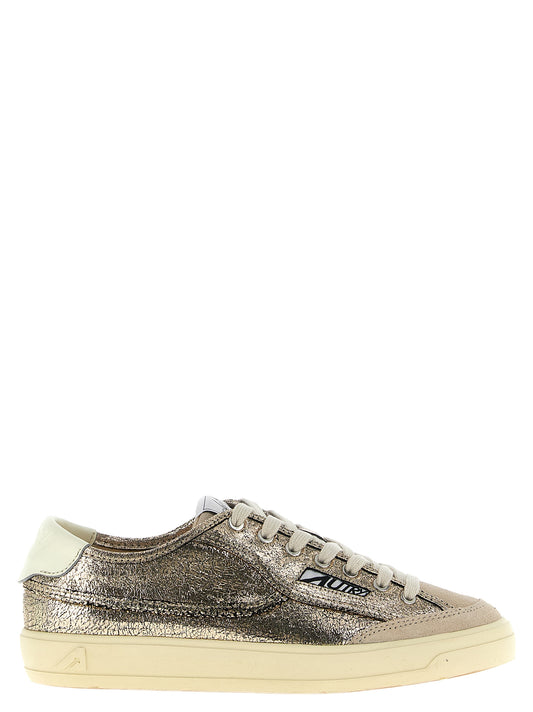 Sneakers by Autry for women in bos taurus suede cowhide leather marshmallow & multicolor features an fashionable silhouette, showcasing the premium The Blend Women's Low Top Bos Taurus Suede Cowhide Leather Sneakers in a fashionable low-top style that offers a fashionable finish for refined style.
