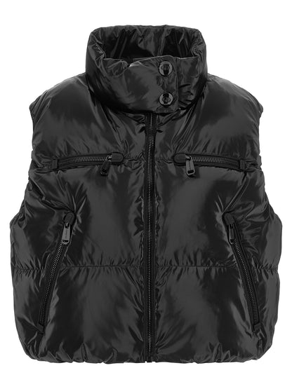 GOLDBERGH Black Polyethylene Sleeveless Jacket