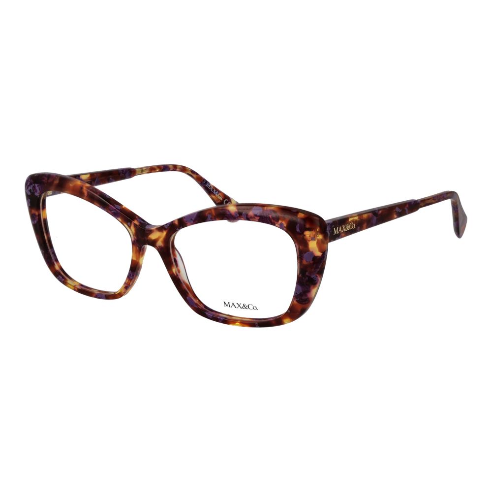 Max & Co Women's Cat Eye Full Rim Acetate Eyeglasses Frames - Multicolor