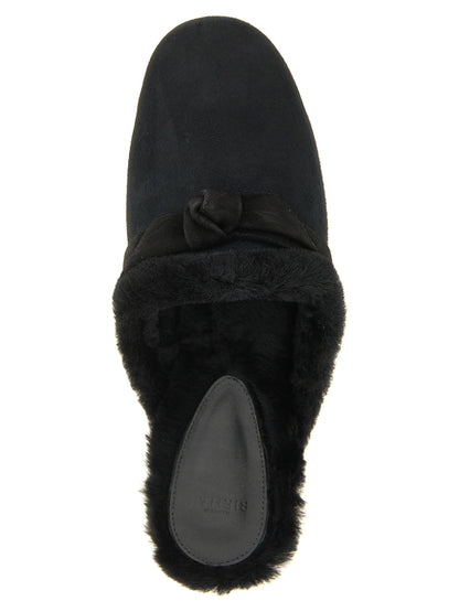 Alexandre Birman Black Calfskin Mules