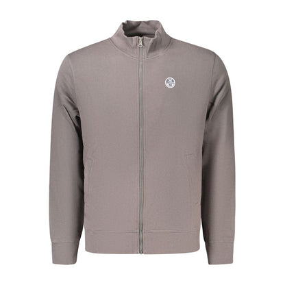 North Sails Gray Cotton Men's Sweatshirt