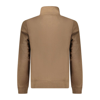 Napapijri Brown Cotton Men's Sweatshirt