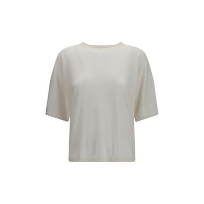 Brunello Cucinelli White Cashmere Sweatshirt