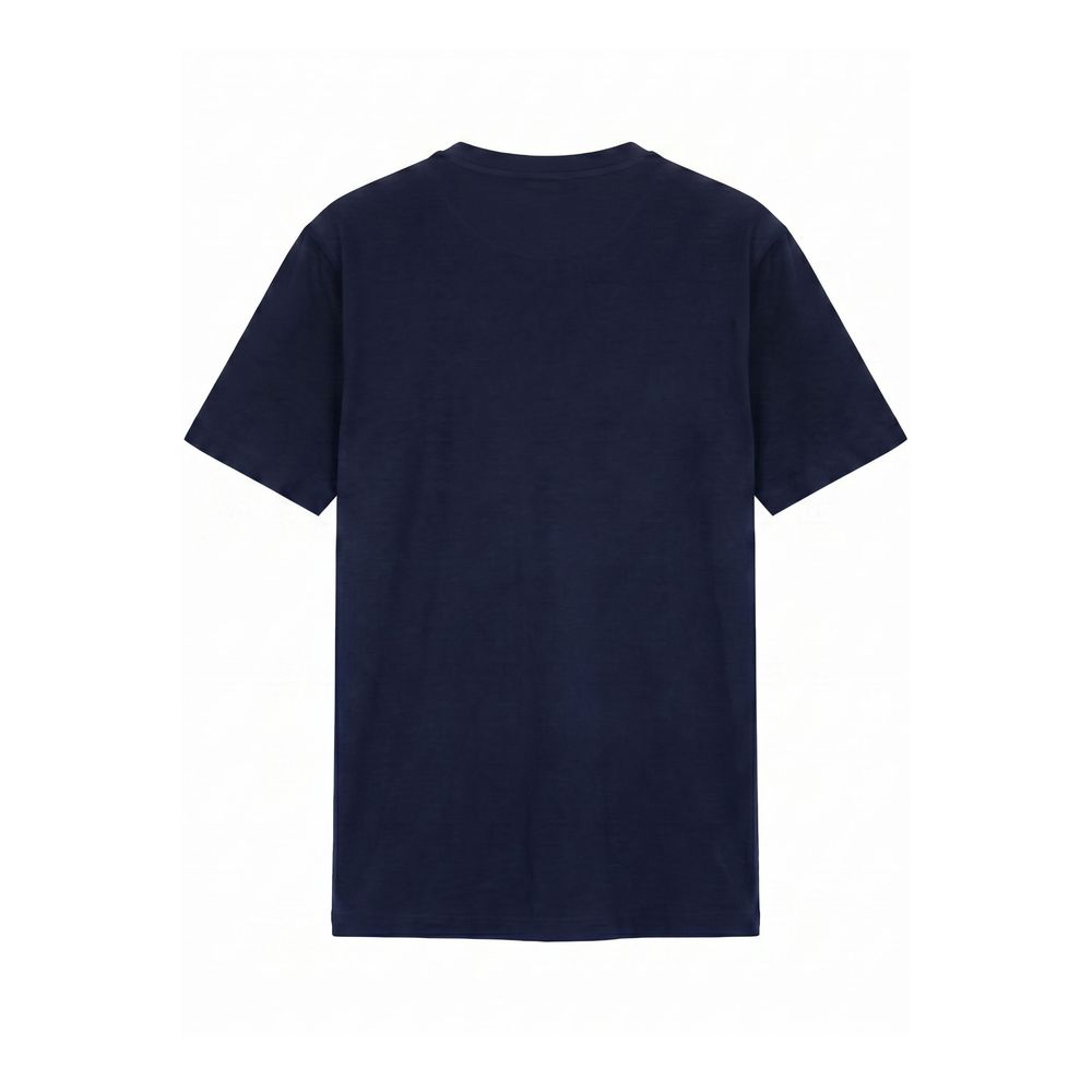 Baldinini Trend Blue Cotton Men's T-Shirt