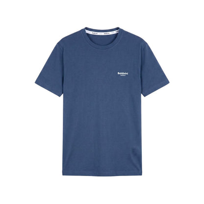 Baldinini Trend Blue Cotton Men T-shirt