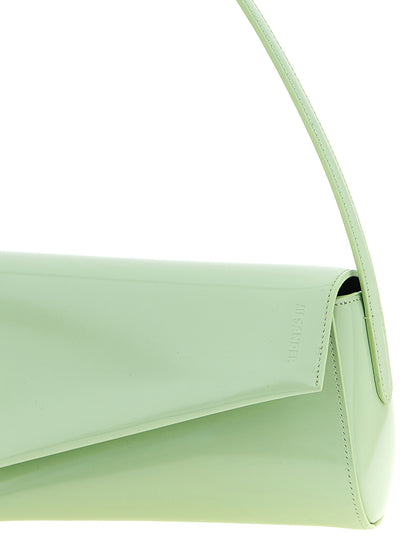 Jil Sander Bicolor Calfskin Shoulder Bag
