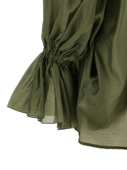 THELATEST Bicolor Lyocell Blouse