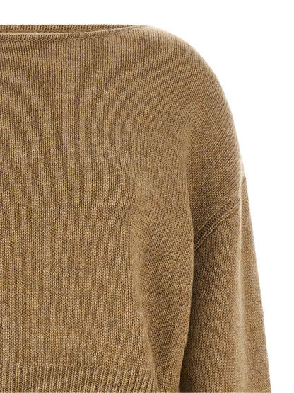 Ermanno Scervino Beige Cashmere Cardigan