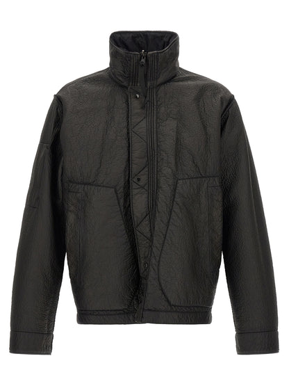 C.P. Company Black Polyamide Shell Jacket