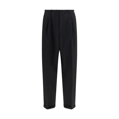 Magliano Black Polyester Casual Pants