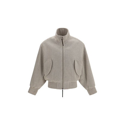 Jacquemus Beige Wool Oves Aries Bomber