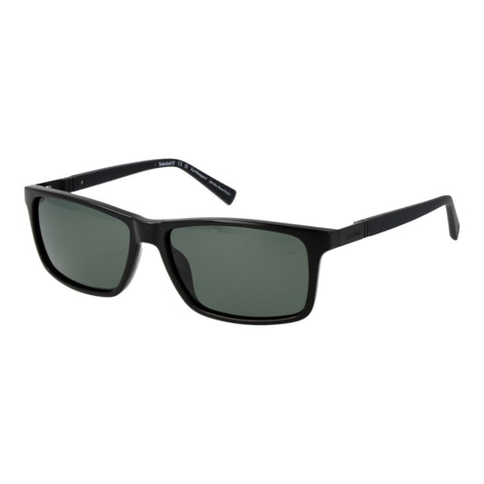 Sunglasses by Timberland for men in stretch cotton black & green features an timeless rectangle full-rim frame design with black coloured frame frames and category-3-dark-tint polarized lens for a timeless finish.