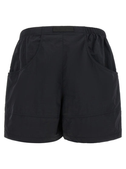 Bermuda Shorts by The North Face for men in nylon fabric black & red features a eye catching wide and short with a eye catching .