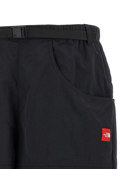 Bermuda Shorts by The North Face for men in nylon fabric black & red showcases a on trend silhouette, featuring a tailored wide with a classic short and sophisticated for a on trend finish.