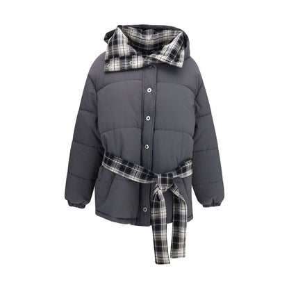 MARBELL Gray Polyamide Full-Length Jacket