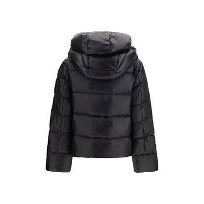 Peuterey Black Polyamide Full-Length Jacket