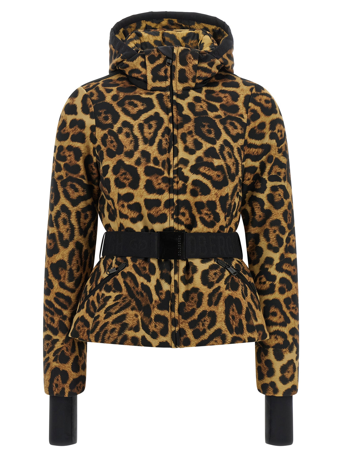 GOLDBERGH Brown Polyester Shell Jacket
