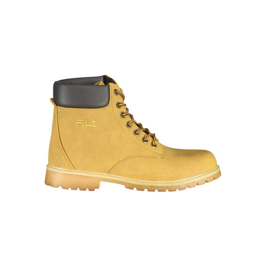 Ankle Boots by Fila for men in polyester & polyurethane yellow features an effortless chic silhouette from the Talk Men's Polyester & Polyurethane Ankle Boots collection, showcasing a effortless chic and refined for an effortless chic look.