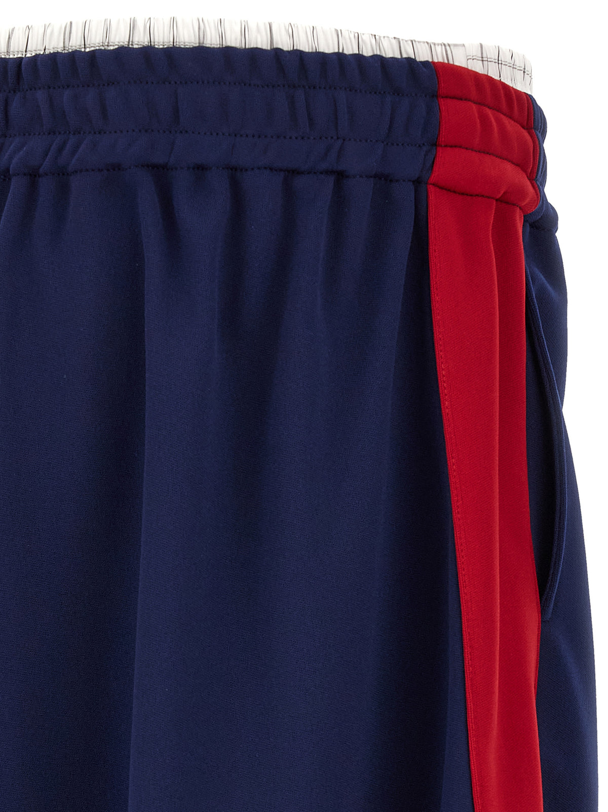 WILLY CHAVARRIA Blue Polyester Bermuda Shorts
