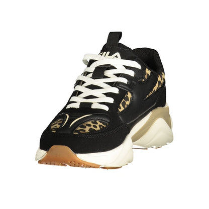 Fila Nero Polyester Womens Sneaker