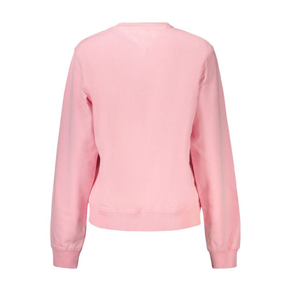 Tommy Hilfiger Pink Cotton Women's Sweatshirt
