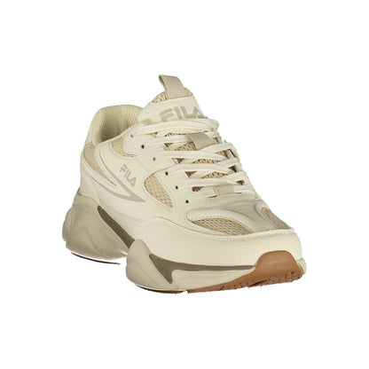 Fila White Polyester Men's Sneaker