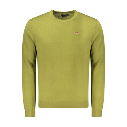 Napapijri Green Wool Sweatshirt
