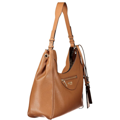 Guess Jeans Antonia Polyethylene Handbag - Brown