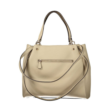 Guess Jeans Polyethylene Handbag - Beige