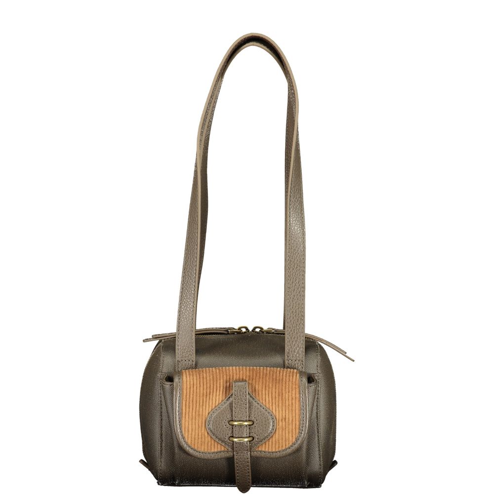 Handbag by Coccinelle for women in polyolefin leather brown features a refined silhouette, showcasing a secure zipper & magnetic, organized external-pockets & internal-pockets, and versatile handle for a refined finish.